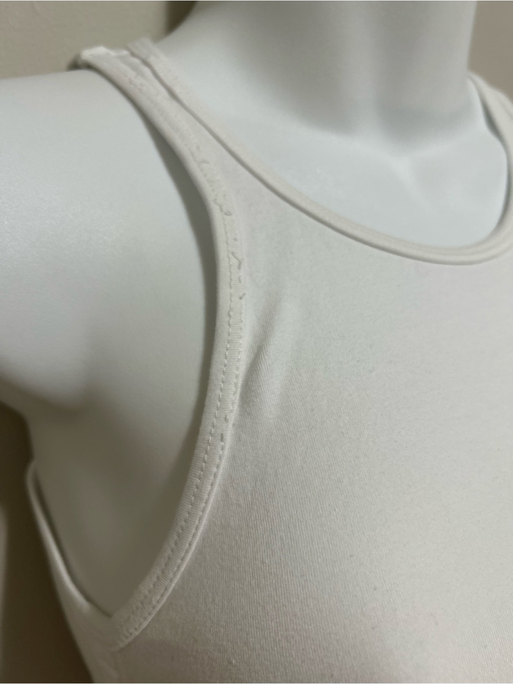 TNA White Ruched Tank Mini Dress - Picture 5 of 9